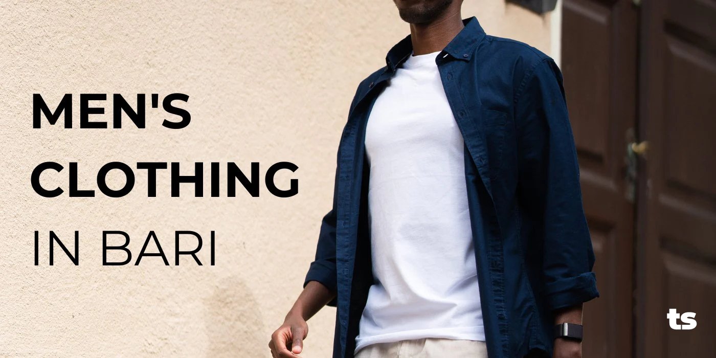 Men's clothing in Bari - TeeShoppen Group™