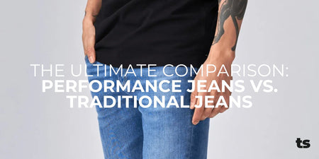 The Ultimate Comparison: Performance Jeans vs. Traditional Jeans - TeeShoppen Group™