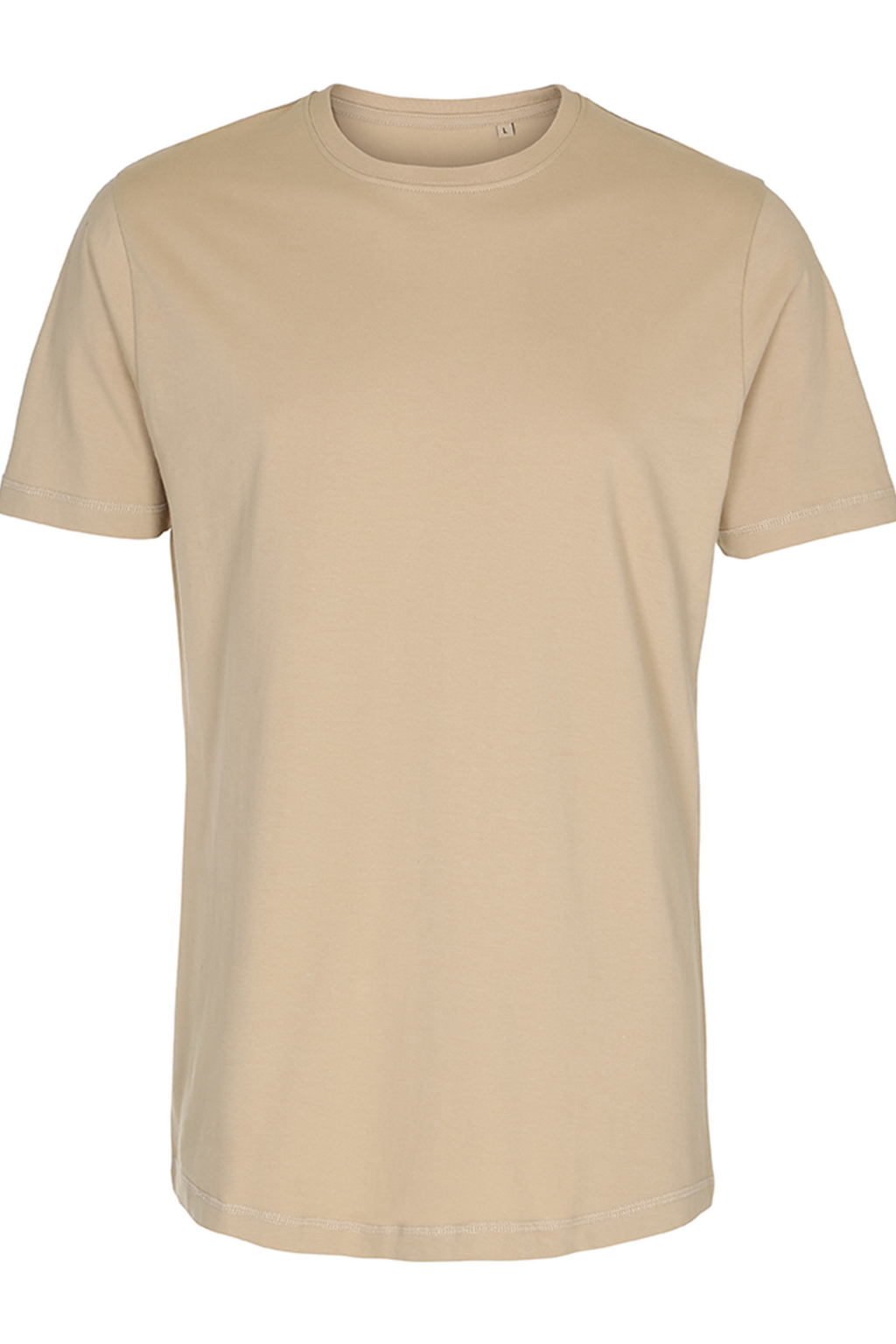 Langes T -Shirt - Beige