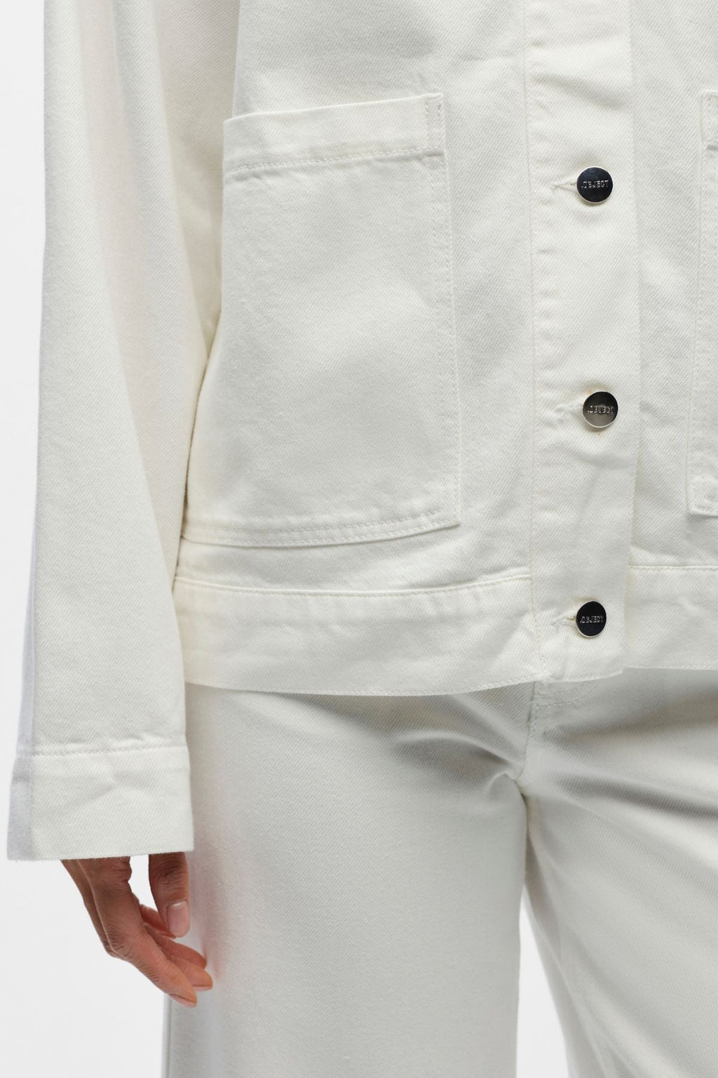 Rosie Overshirt – Cloud Dancer