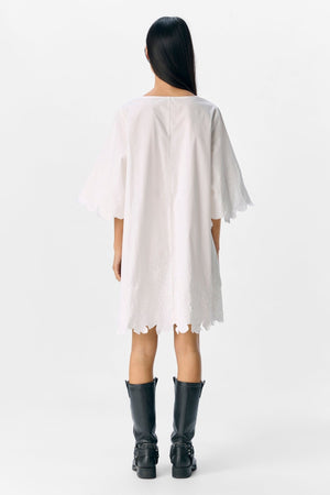 Kamma Short Dress - Cloud Dancer
