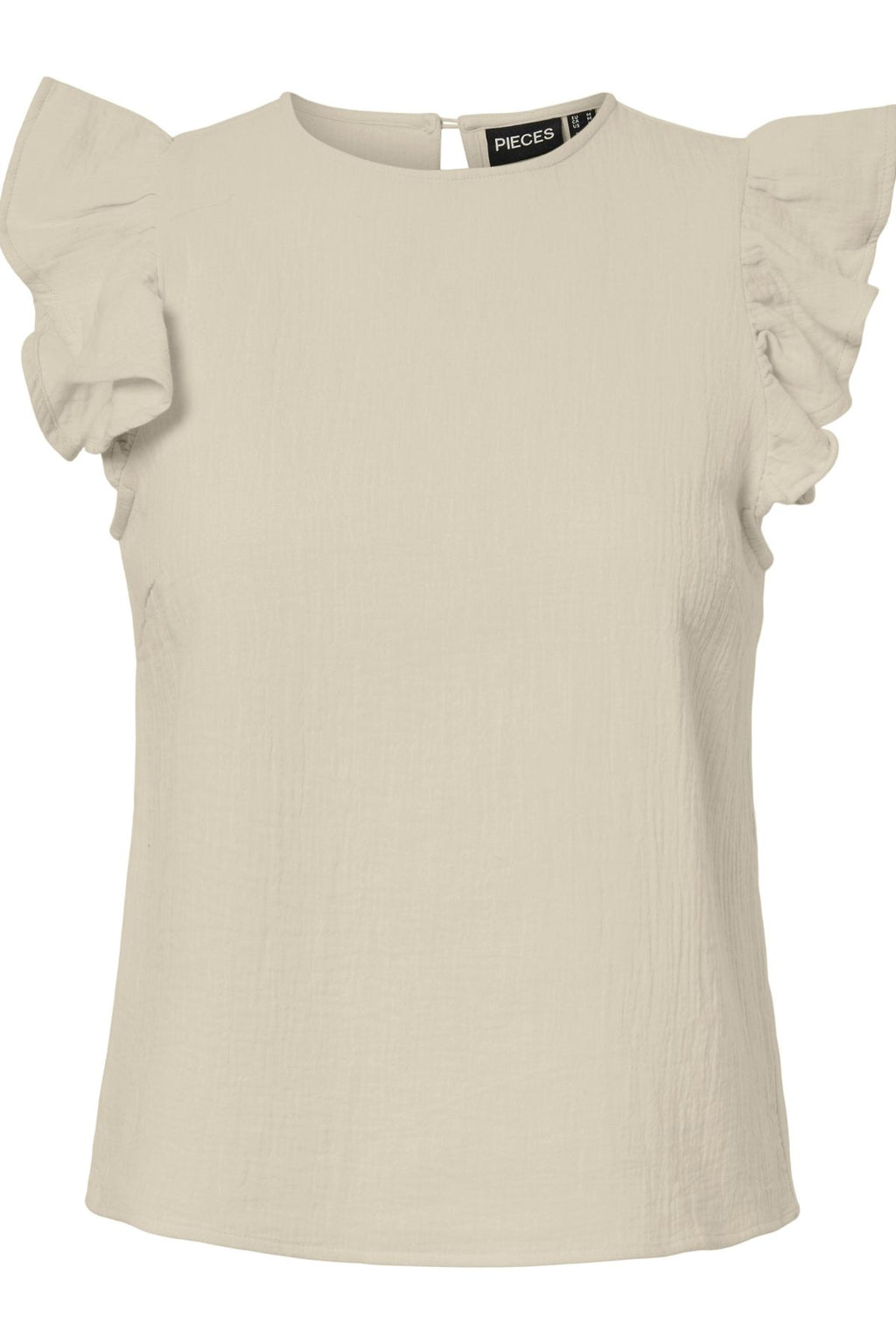Sastina O-Neck Top – Silver Lining