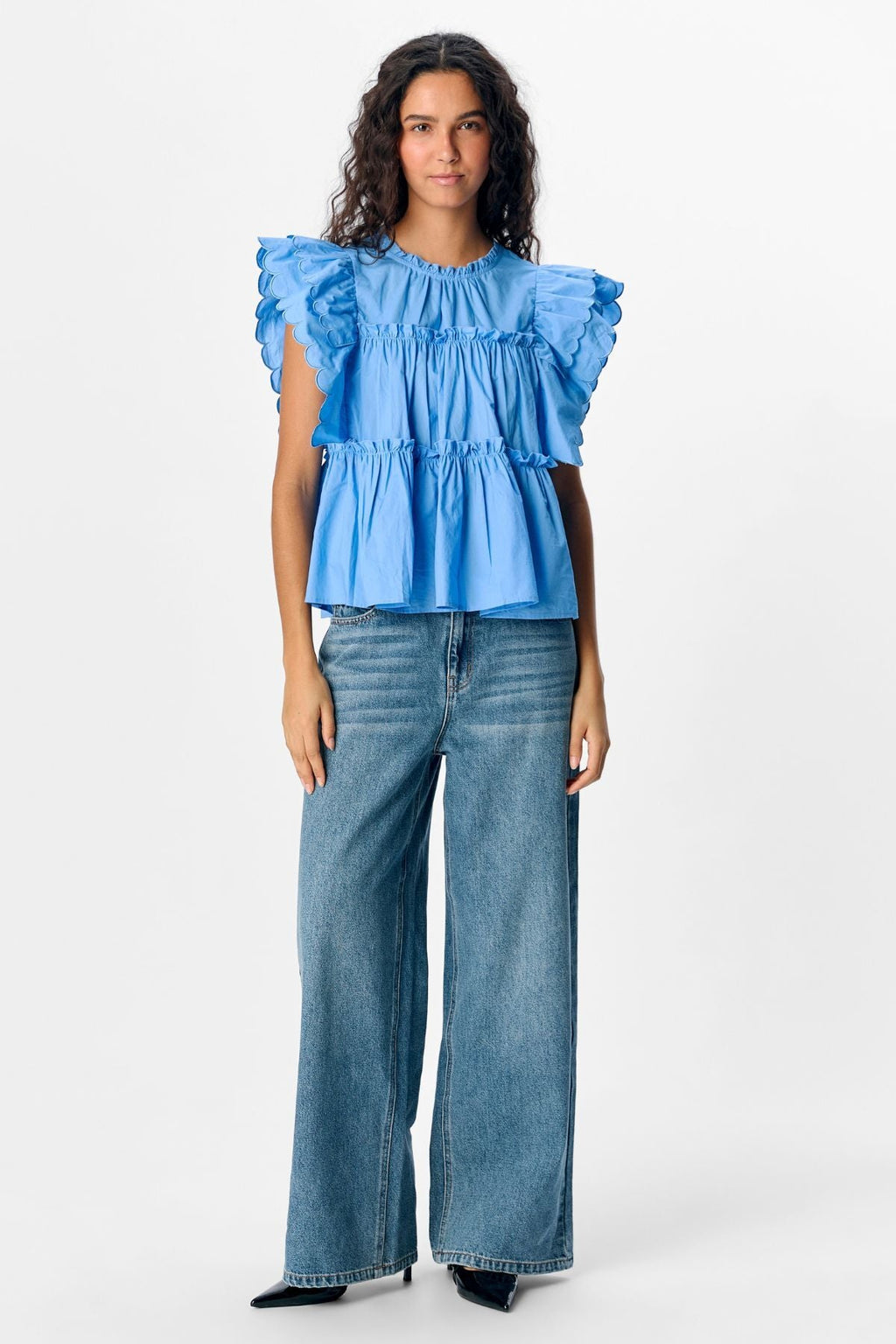 Hope Top - Maisblumenblau