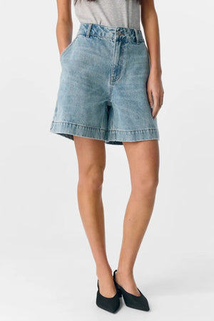 Jen Shorts - mittelblauer Denim