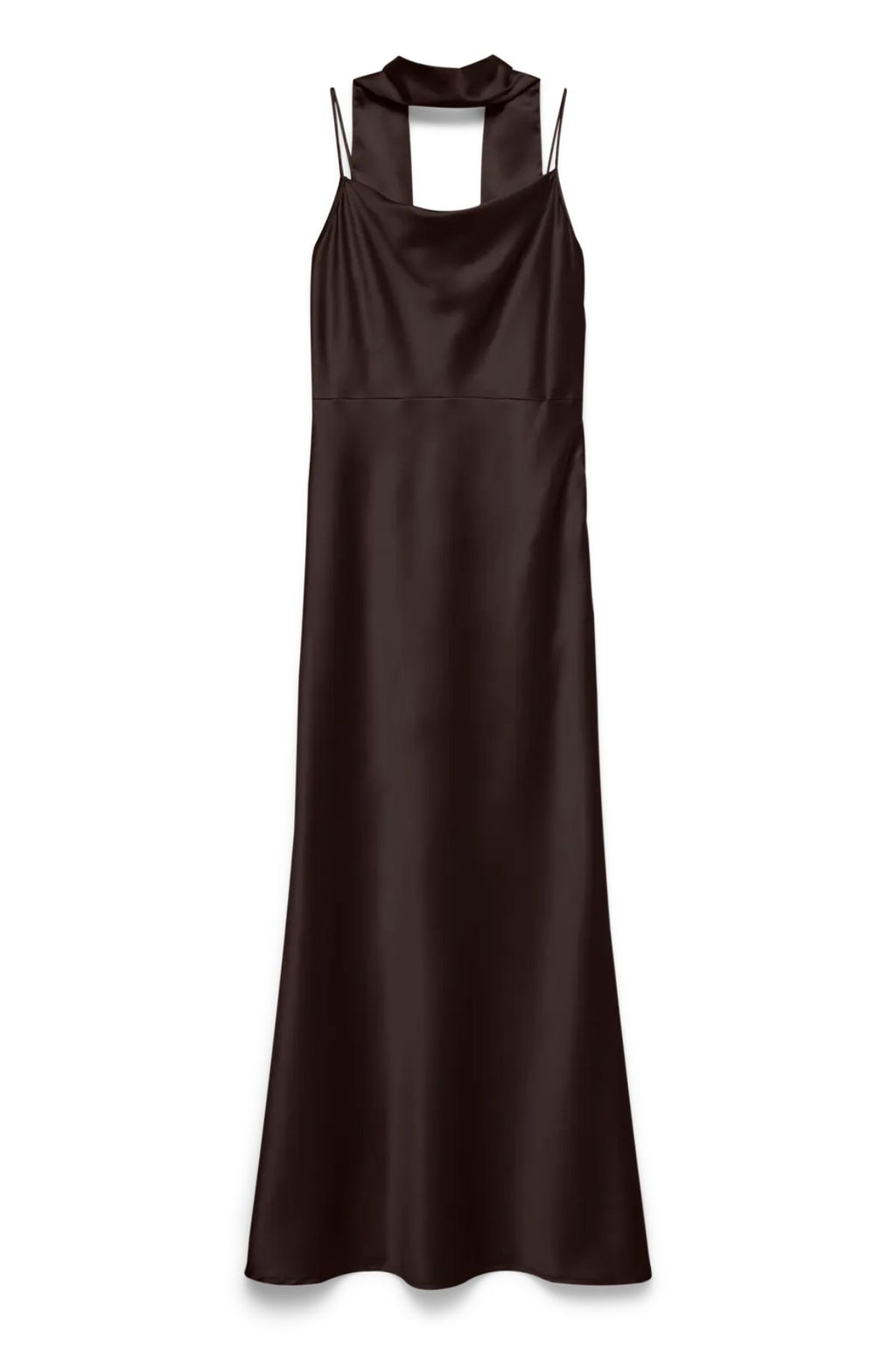 Cenia Singlet-Schal-Knöchelkleid - Schokoladentorte