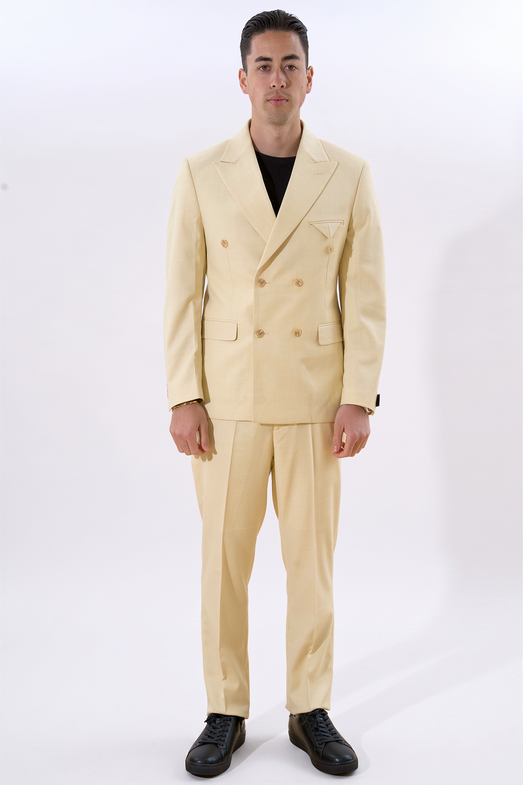 Klassischer Blazer – Beige