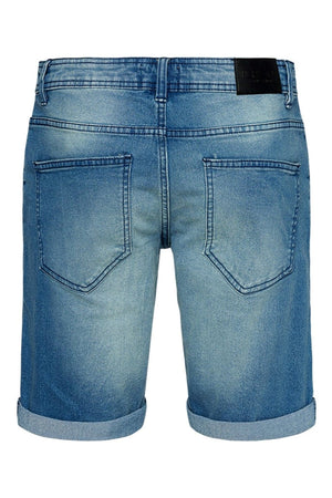 Denim Shorts - Blau