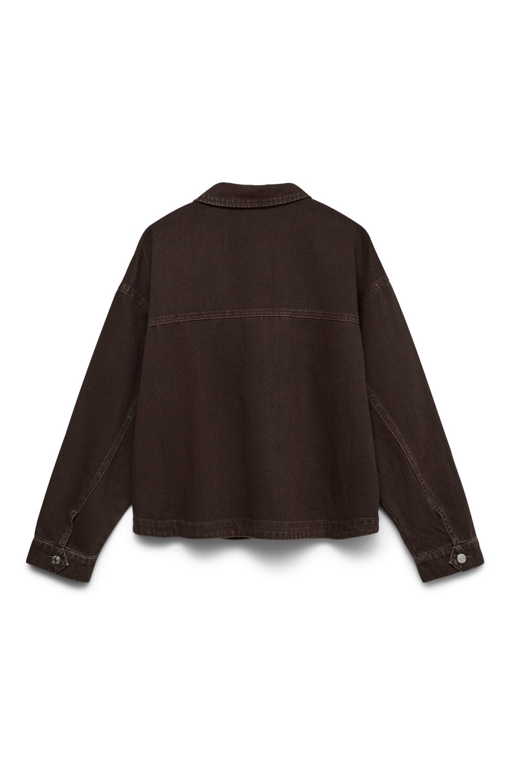 Jamie Denim Shacket – Chocolate Tort-Washed
