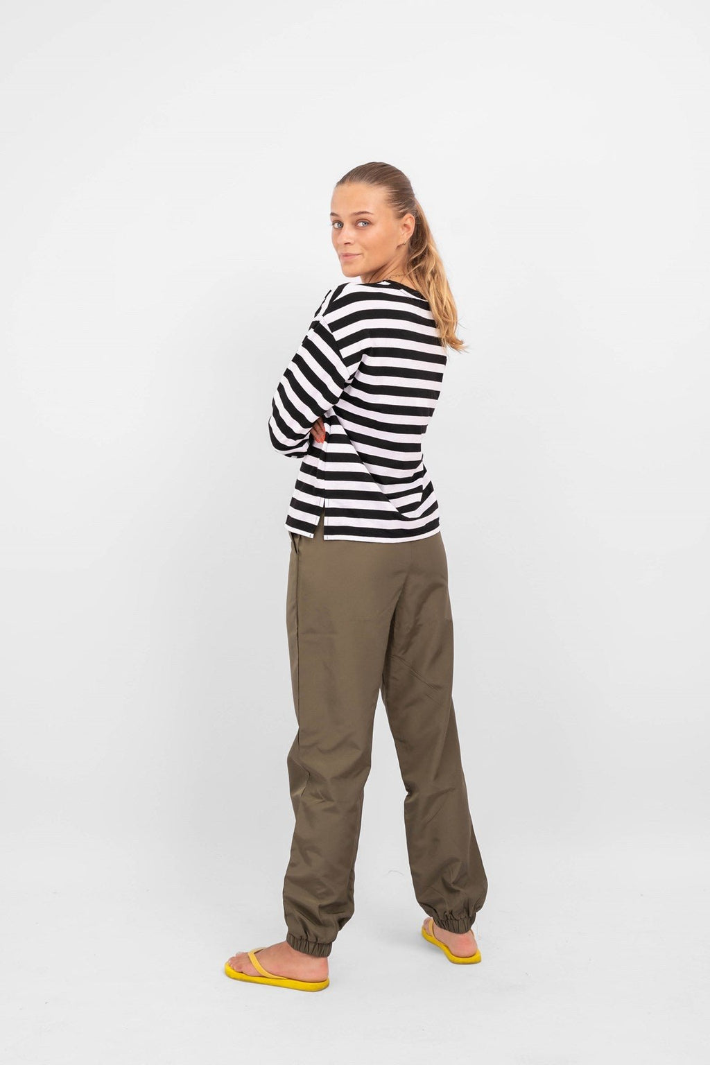 Nelli Langarmpullover - schwarz