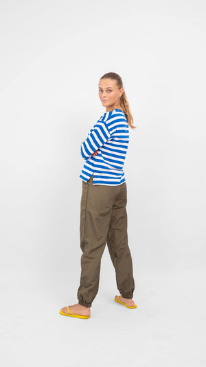 Nelli Langarmpullover - Blau