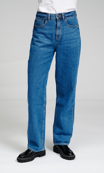 The Original Performance Lose Jeans - mittelblauer Denim