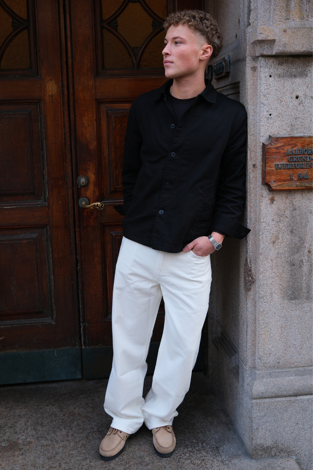 Wilhelm Regular Jeans - Weißer Denim