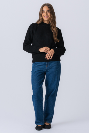 Haselstrick - Schwarz