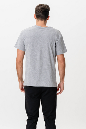 Basic Joy T -Shirt - Oxford Gray