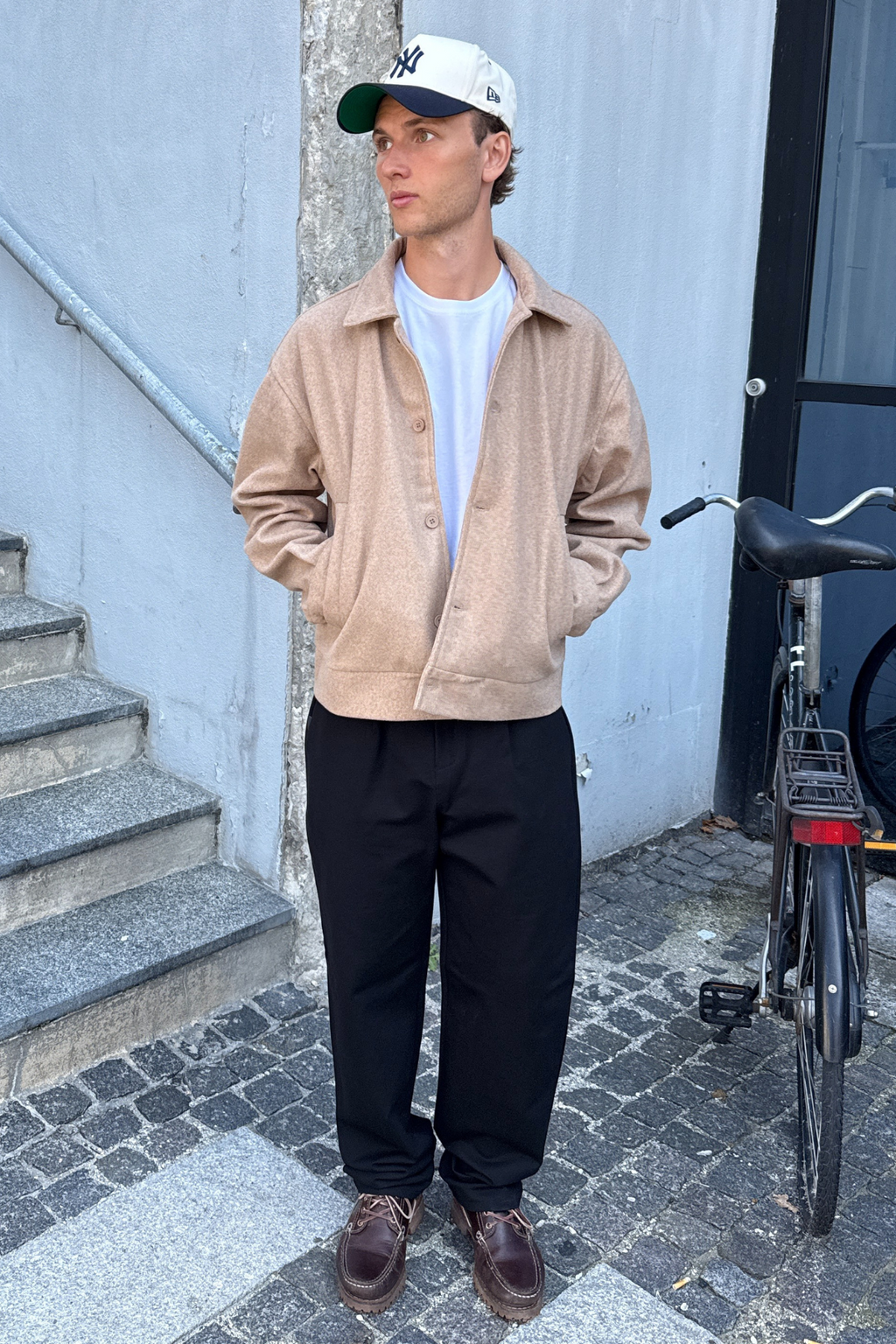 Masonjacke - Beige