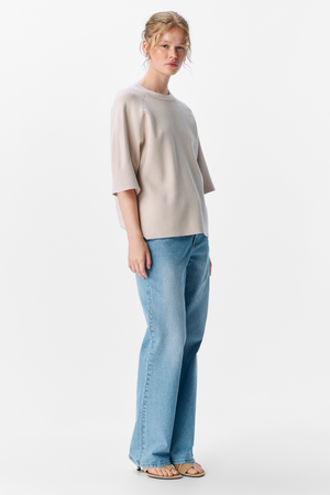 Reynard 2/4 Strickpullover - Silbergrau