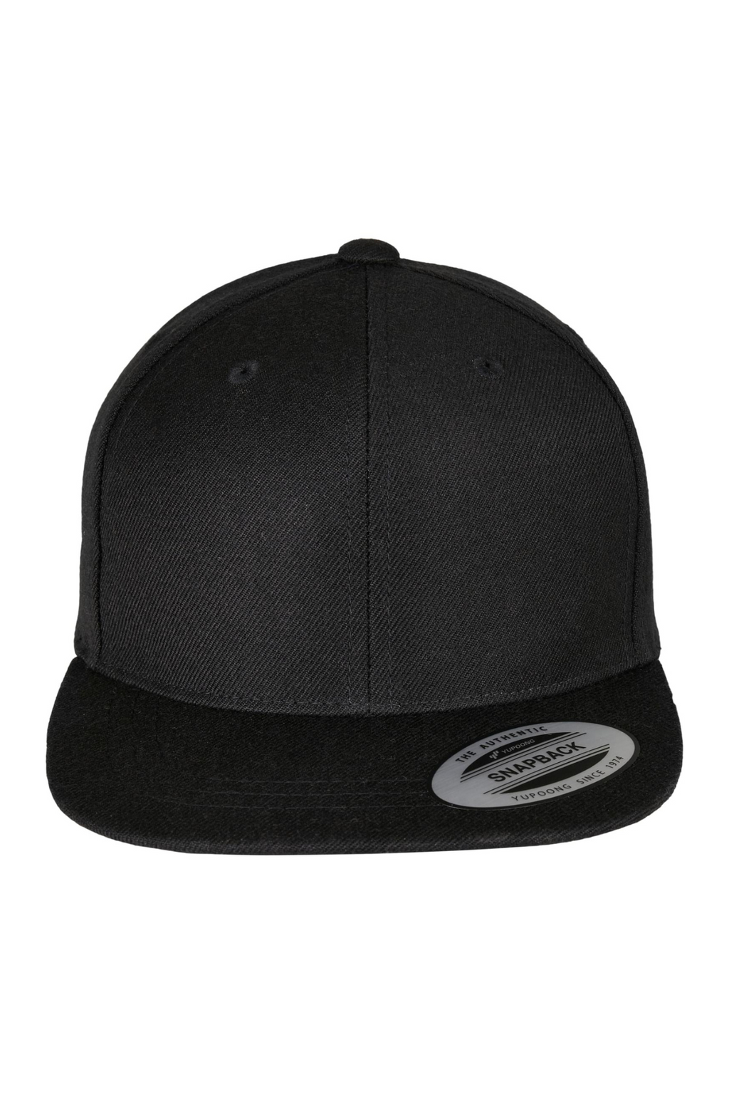 Klassiker Snapback - Schwarz