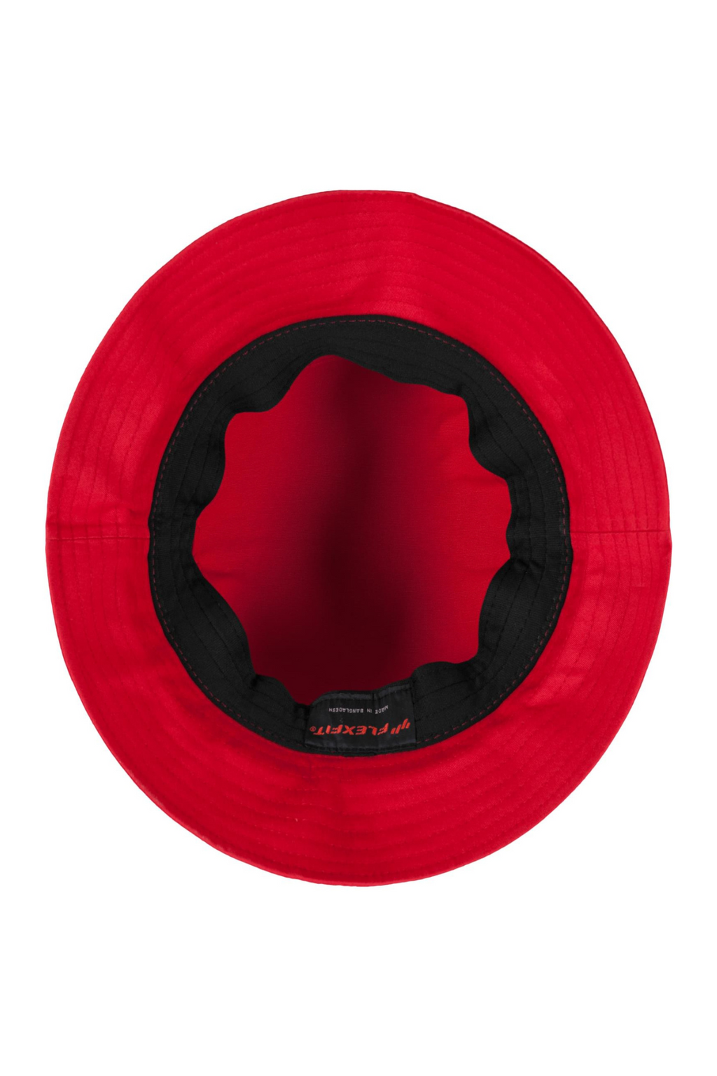 Baumwoll -Twill -Eimerhut - rot