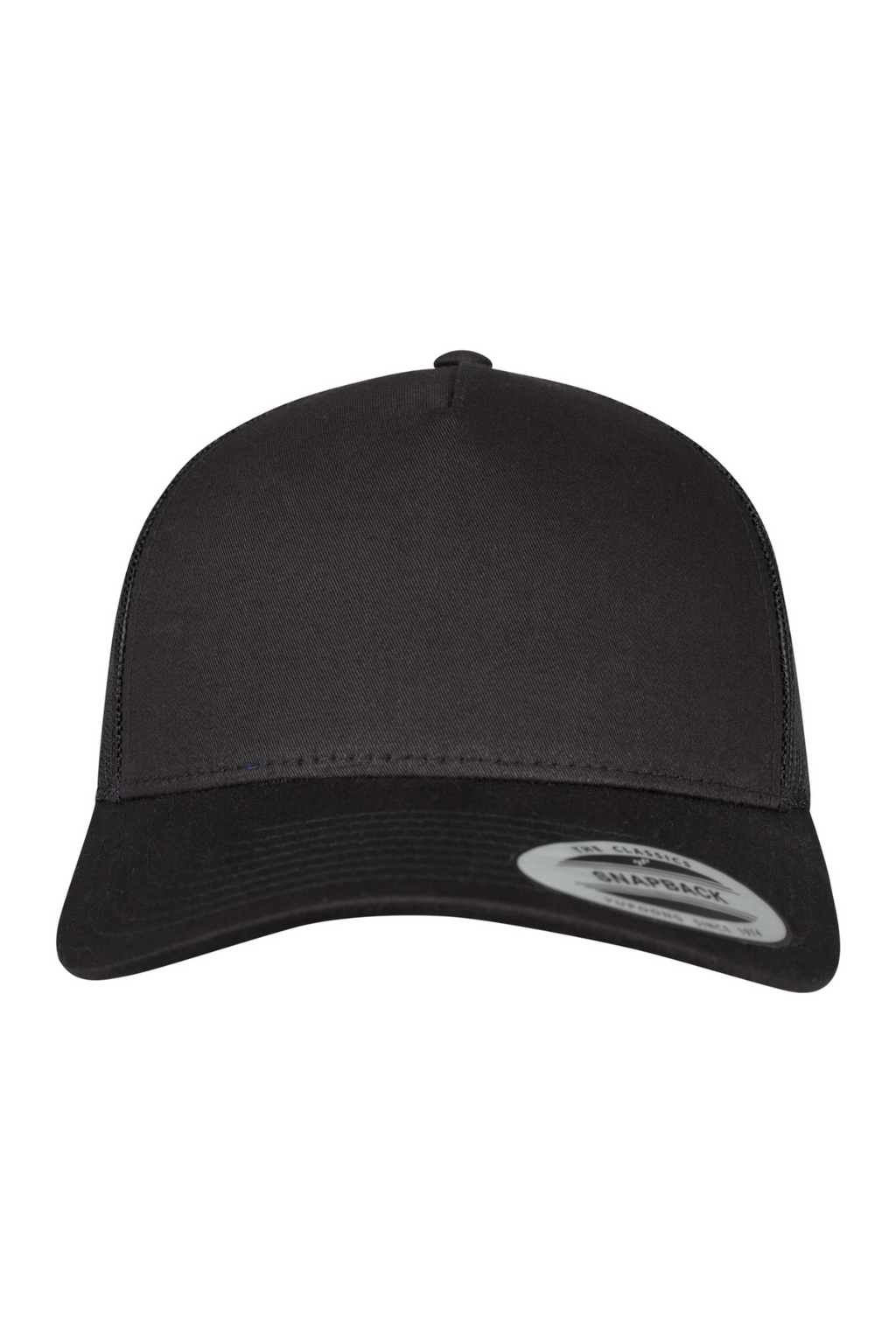 Retro Trucker Cap - Schwarz