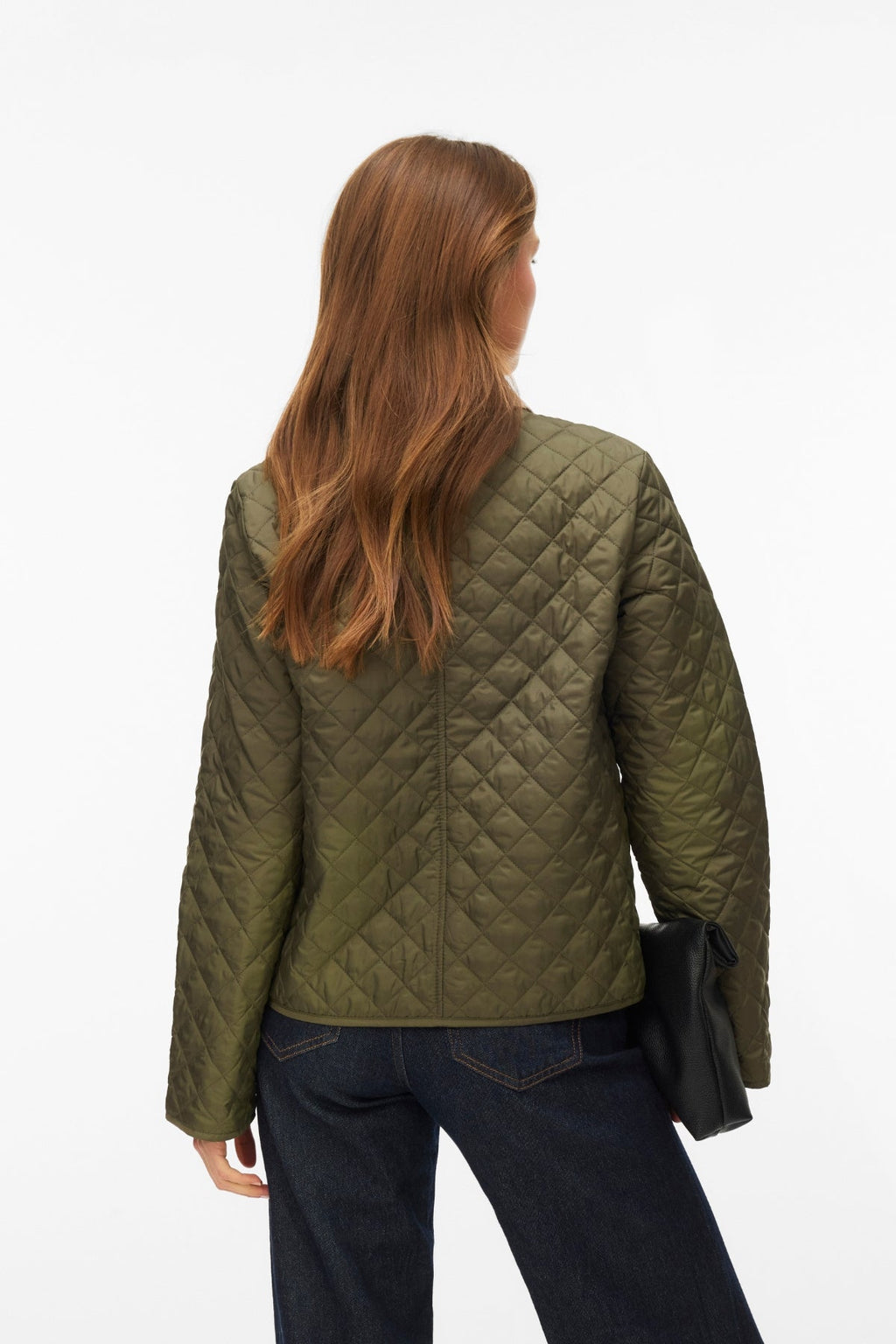 Kurze Alba-Jacke – Kalamata Silver Nerz