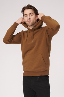 Basic Hoodie -Schweiß - braun