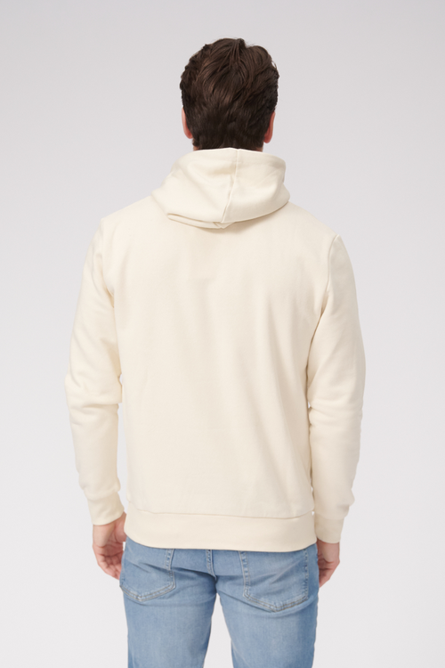 Basic Hoodie Sweat - Lys Beige - TeeShoppen - Sand/Beige