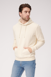 Basic Hoodie Sweat - Leicht Beige