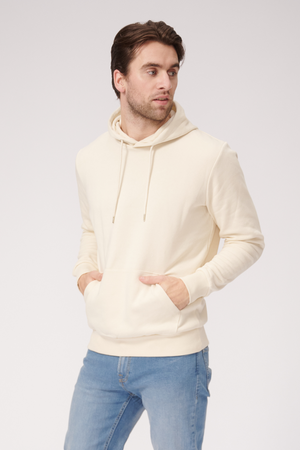 Basic Hoodie -Schweiß - leichtes Beige