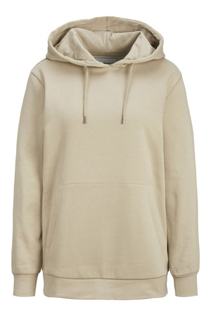 Basic Hoodie -Schweiß - dunkles Beige