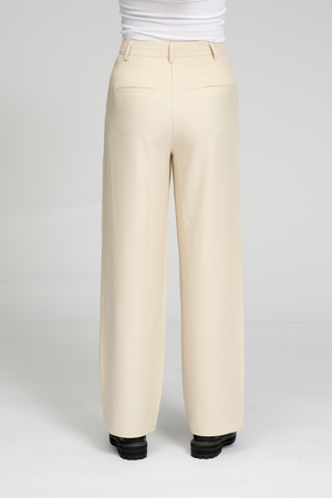 Klassischer Anzug Pants - Beige
