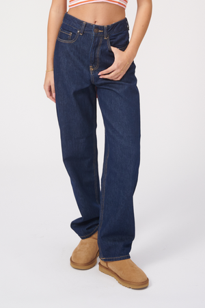 The Original Performance Breite Jeans - dunkelblauer Denim