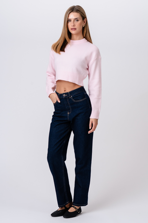 Kenia-Kurzstrick – Rosa