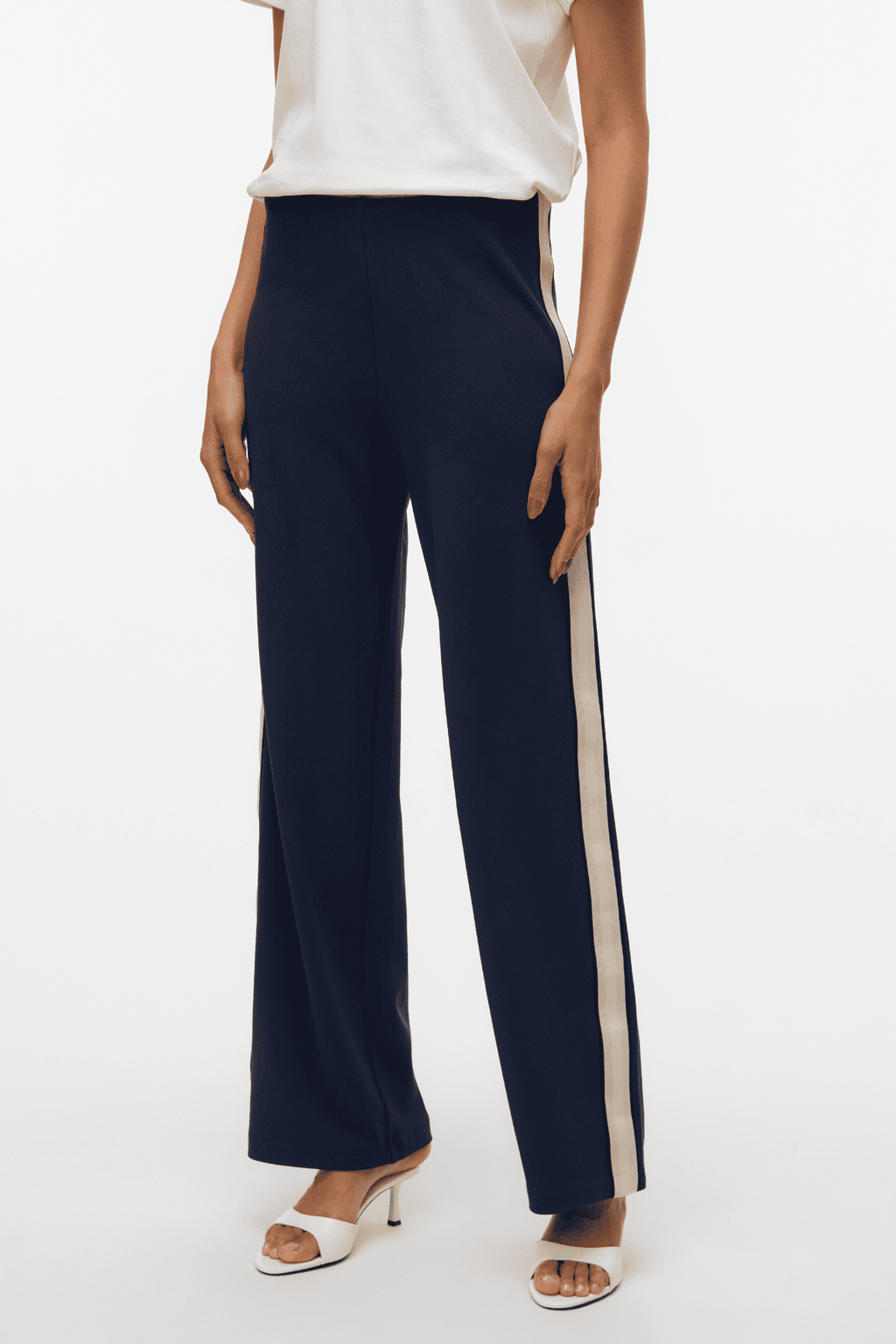 Berlin MW Wide Panel Panet - Marine Blazer