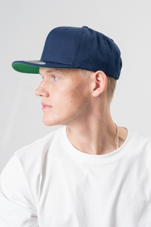 Klassiker Snapback - Marine