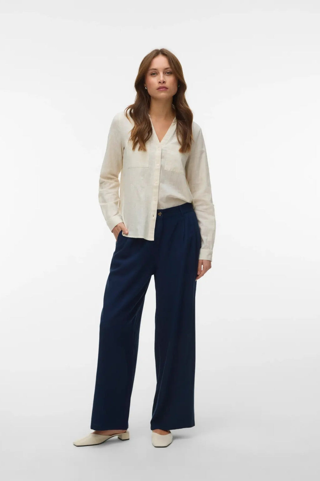 Mymilo Nila Mw Papa Pants - Marineblauer Blazer