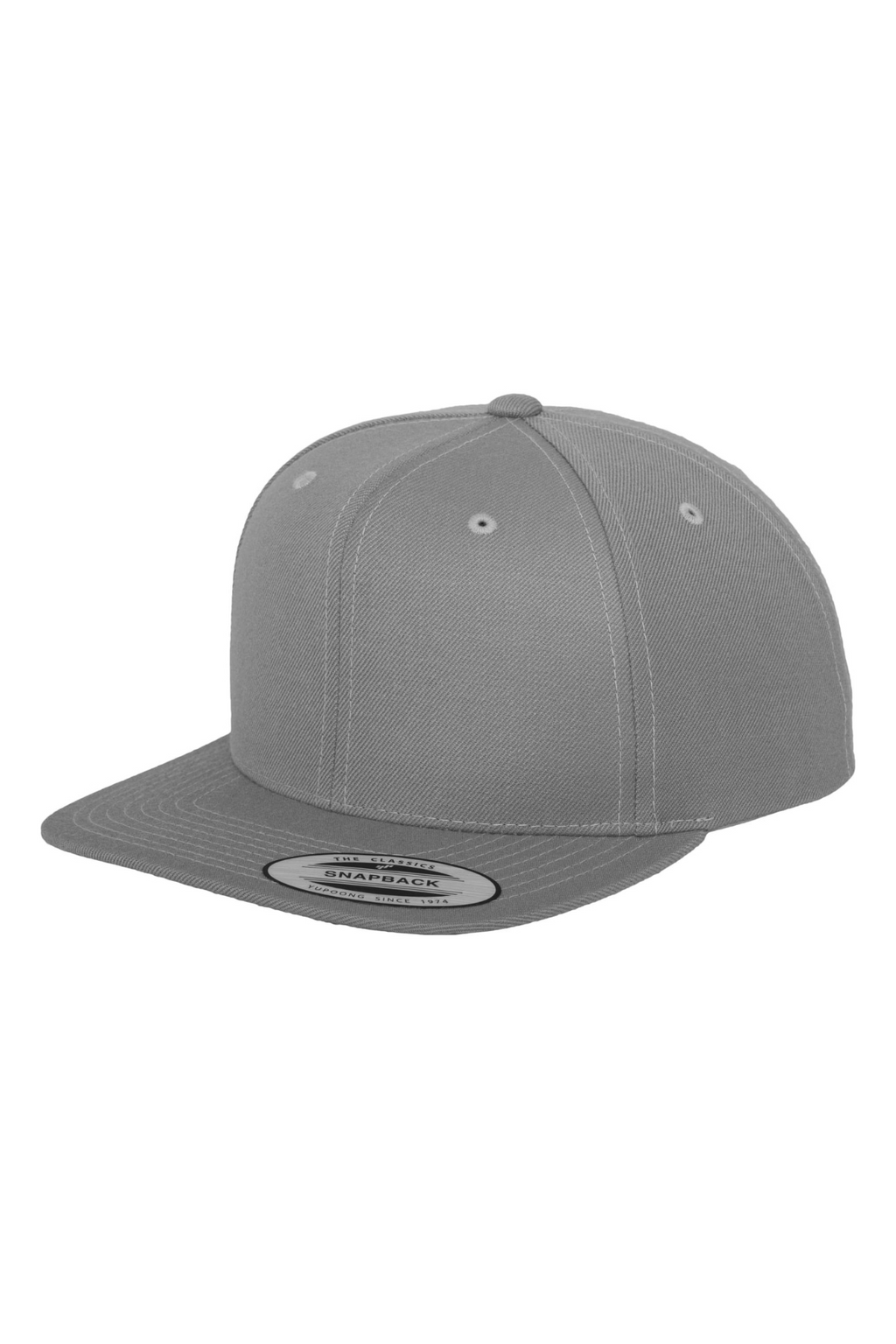 Klassiker Snapback - Silber