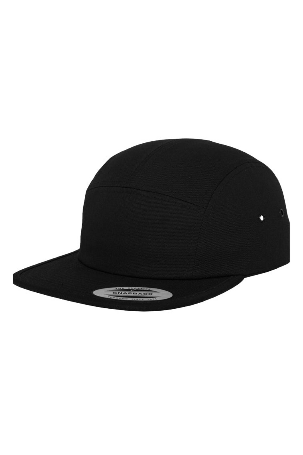 5-Panel-Kappe - Schwarz
