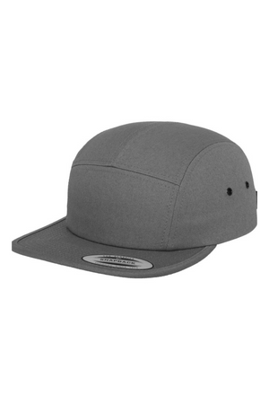 5-Panel-Kappe – Dunkelgrau