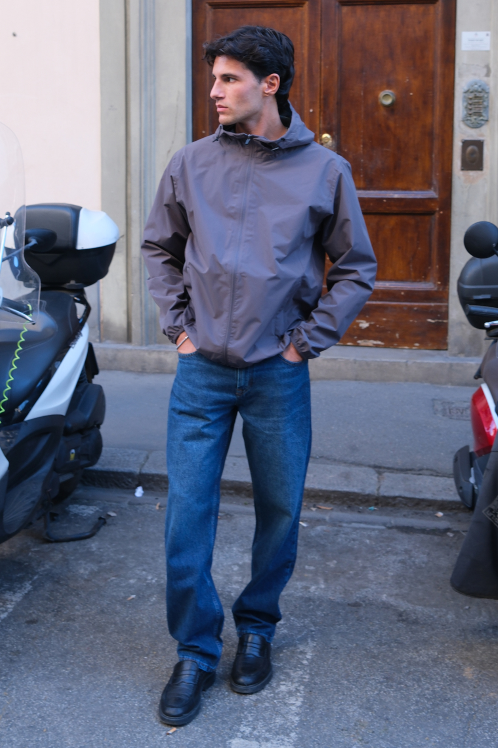 Windbreaker - dunkelgrau