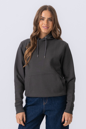 Sweatshirt Hoodie - Dunkelgrau
