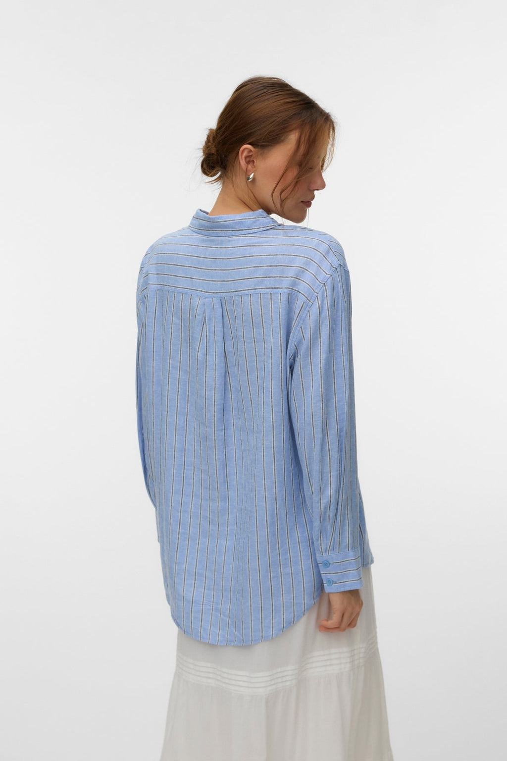 Linn-Hemd – Blazer in Kornblumenblau und Marineblau