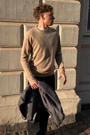 Pullover Roundneck - Sand