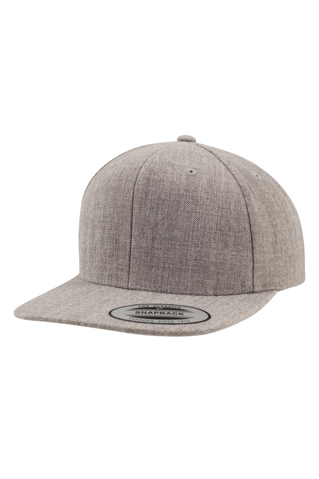 Klassischer Snapback - Heather/Heather