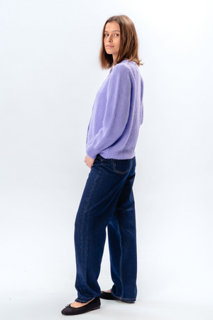 Anna-Cardigan – Lila