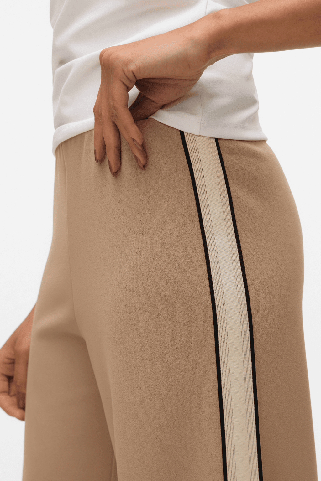 Berlin MW Wide Panel Hose - Silver Mink