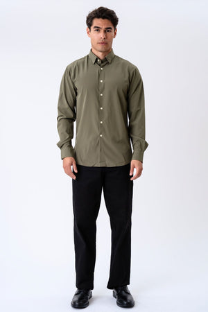 The Original Prämie Performance Hemd - Olive