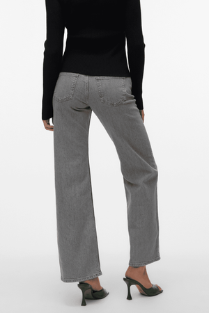 Alexis Low Taille Jeans Jeans - hellgraues Jeans