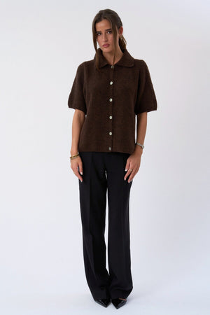 Mila Wide Pants - Schwarz