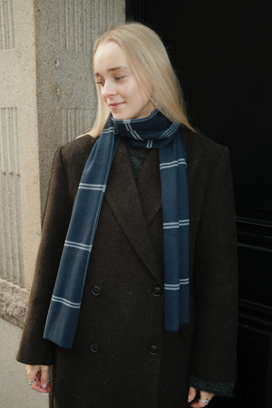 Schal - Marinestreifen
