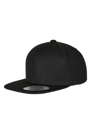 Klassiker Snapback - Schwarz